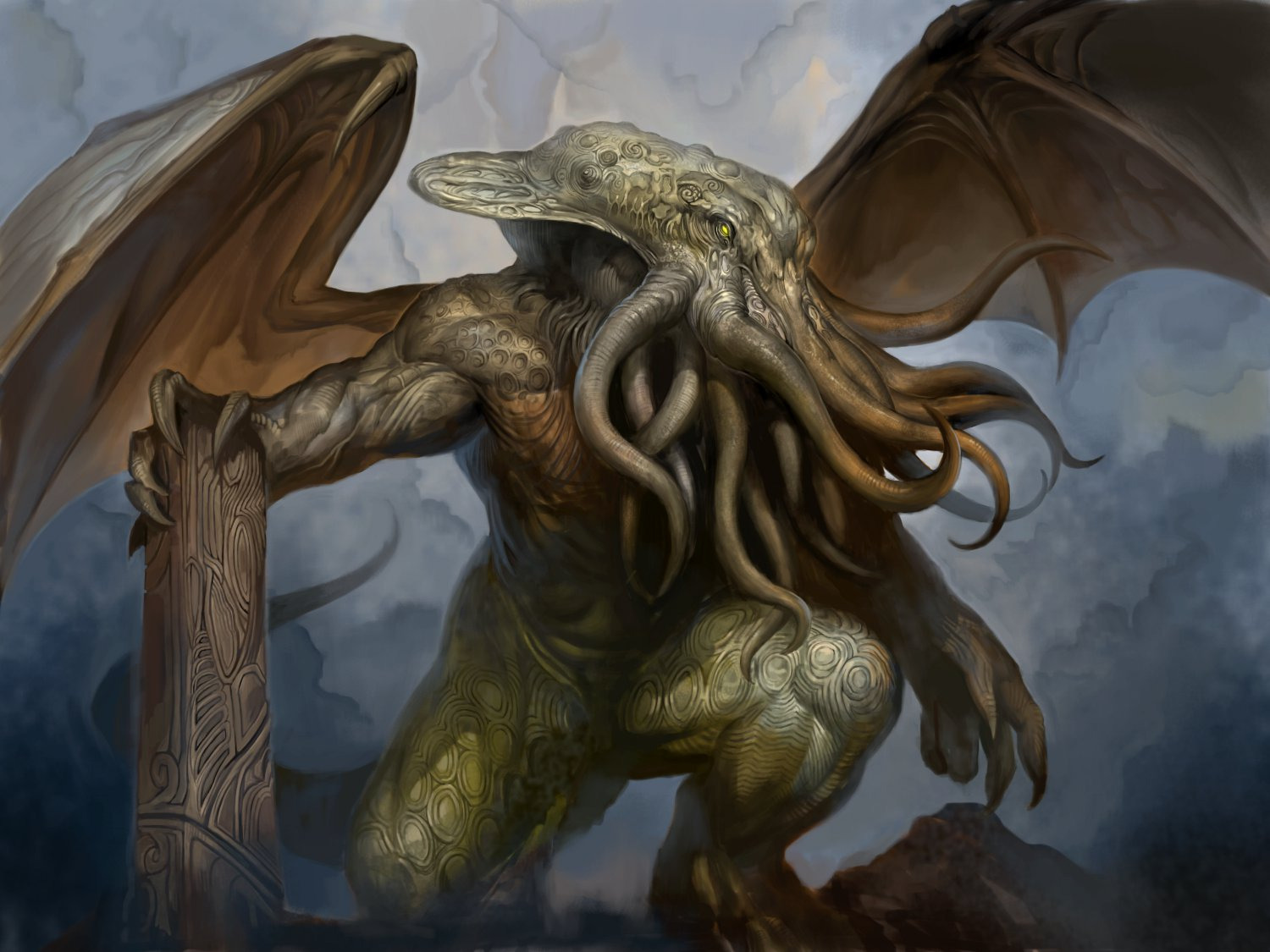 Los Dioses de Lovecraft  y sus criaturas Cthulhu